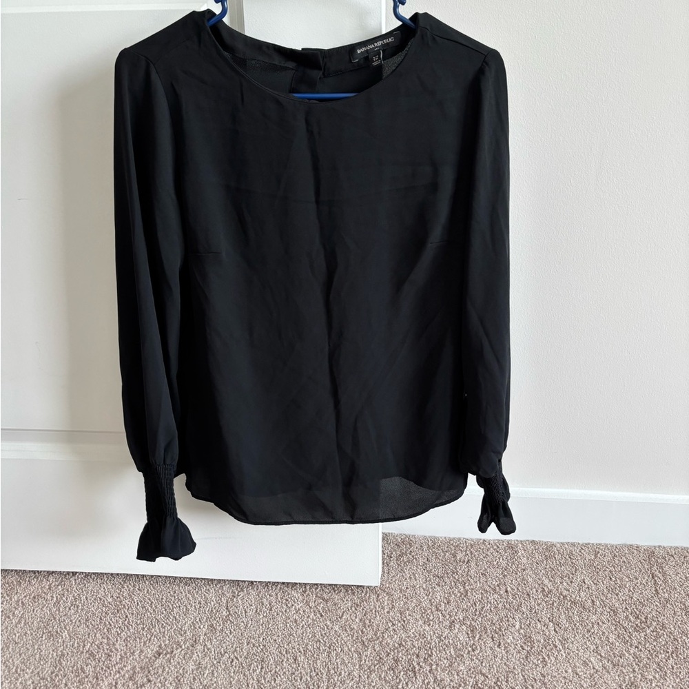 Banana Republic Black Women's Blouse